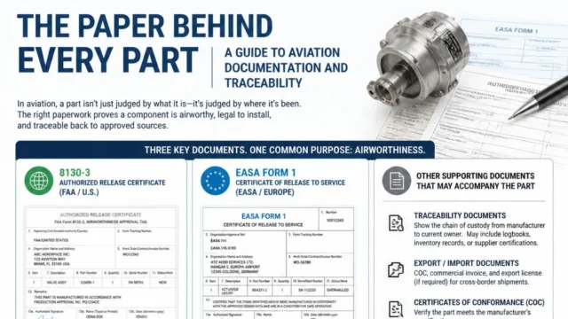 Reading Aviation Paperwork: 8130-3, EASA Form 1, and Traceability